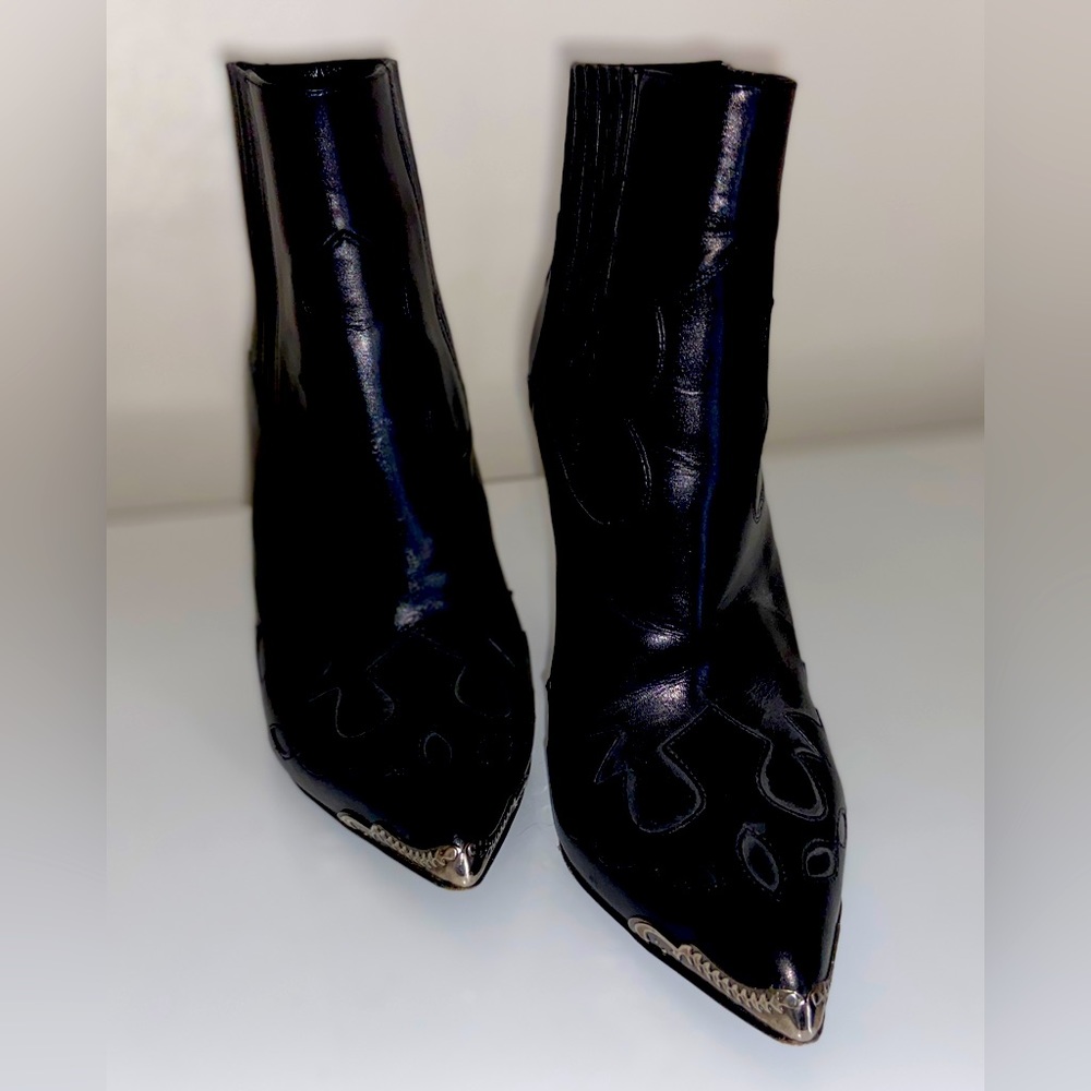 YSL Western Heels